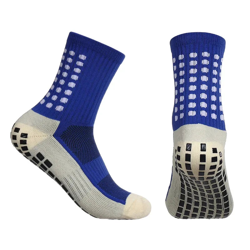 Anti Slip Football Grip Socks Silicone Bottom Breathable Sports Running Cycling Training Socks Men Women