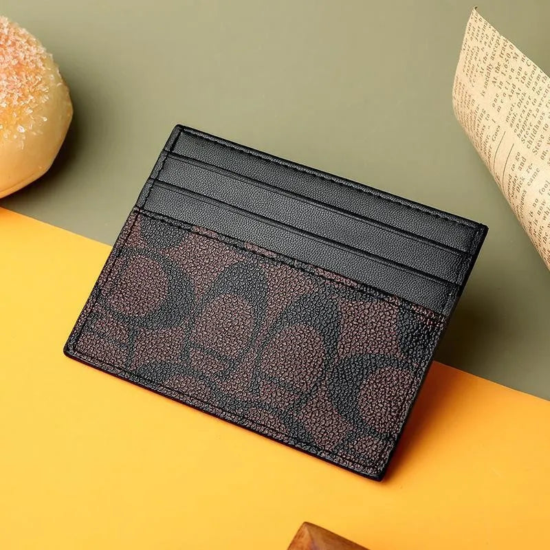 Women PU Leather Wallet Multi Function Card Holder Small Coin Purse
