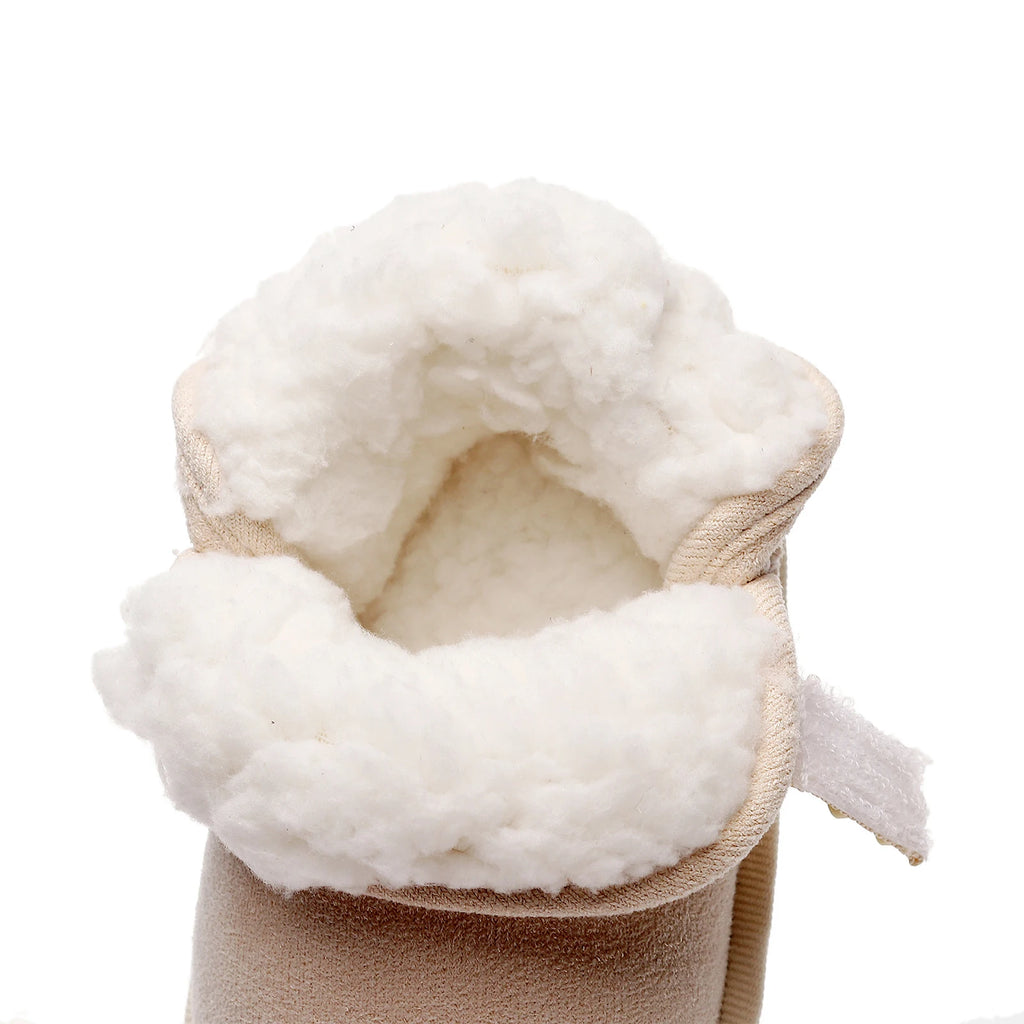 Baby Winter Ankle Boots Non Slip Warm Fleece Shoes