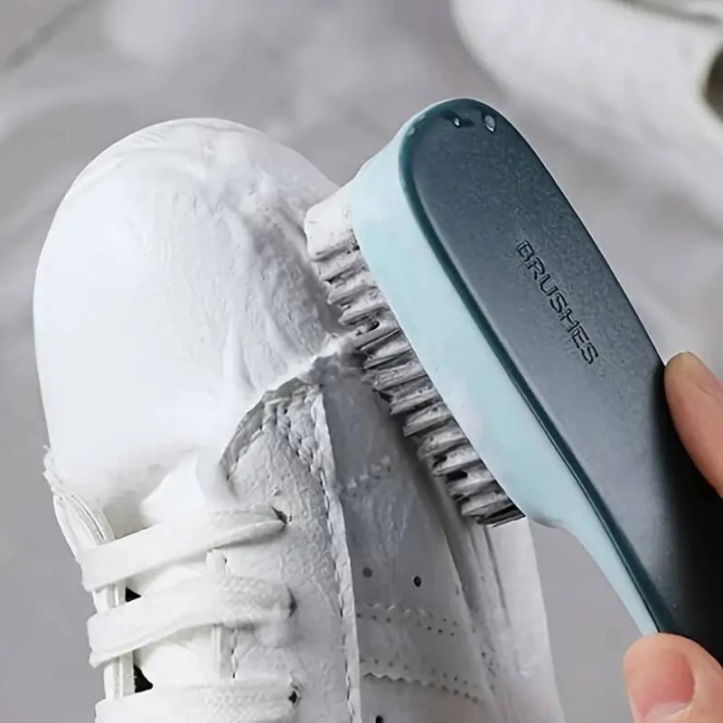 Shoe Cleaning Brush – Multi-Functional Plastic Scrubbing Brush for Clothes & Household Cleaning Accessories