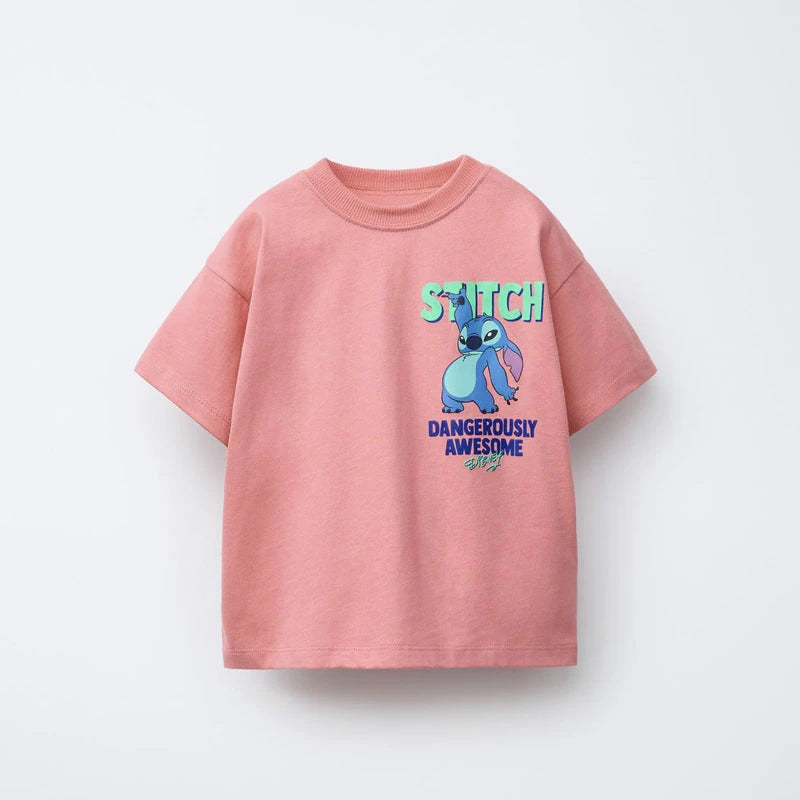 Toddler Cartoon Car T Shirt Cotton Summer Tee