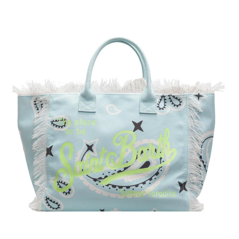 Large Capacity Canvas Tote Bag Fashion Envelope Shoulder Handbag