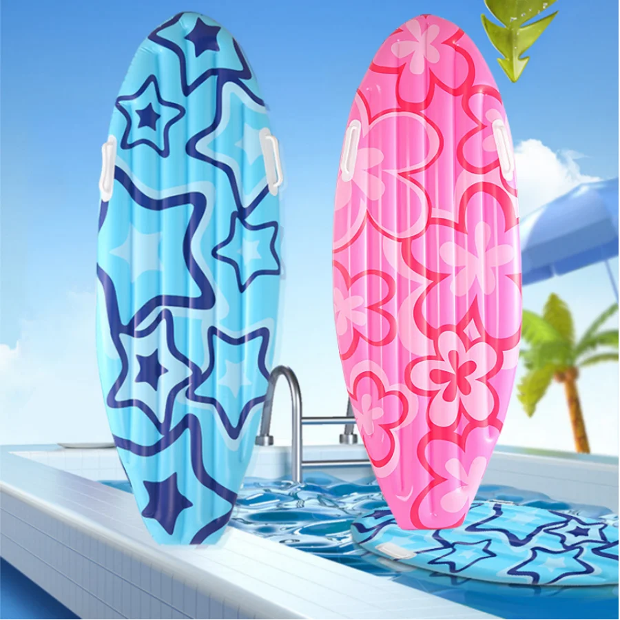 Inflatable Surfboard Pool Toy Beach Luau Party Decoration