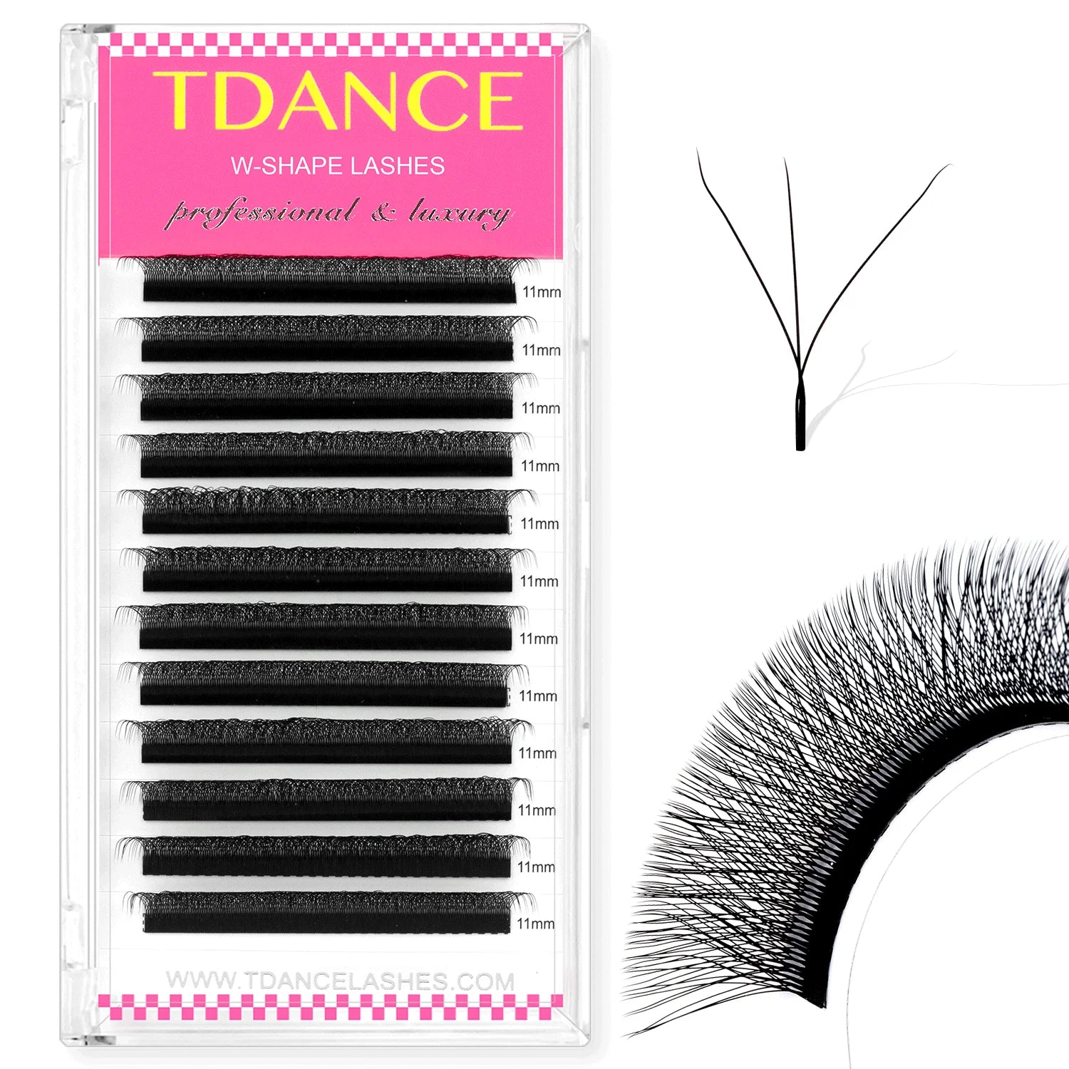 Premade Lash Fans – Volume Eyelash Extensions 3D–6D for Salon Use