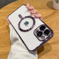 Transparent Magnetic Wireless Charging iPhone Case