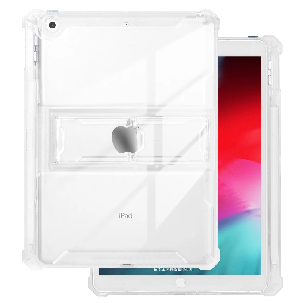 Transparent iPad Case Protective Cover for Air Pro Mini 10th 9th 8th 7th