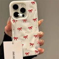 Red Bow Girl iPhone Case