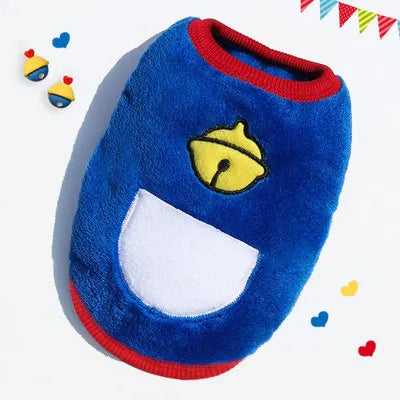 Warm Dog Vest Soft Flannel Pet Jacket