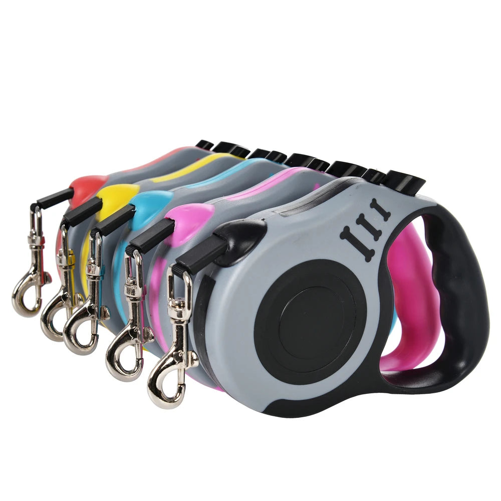 Automatic Retractable Dog Leash – Durable Walking Lead for Small Pets