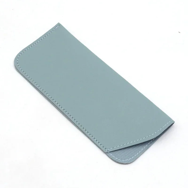 Leather Glasses Pouch Protective Eyewear Case