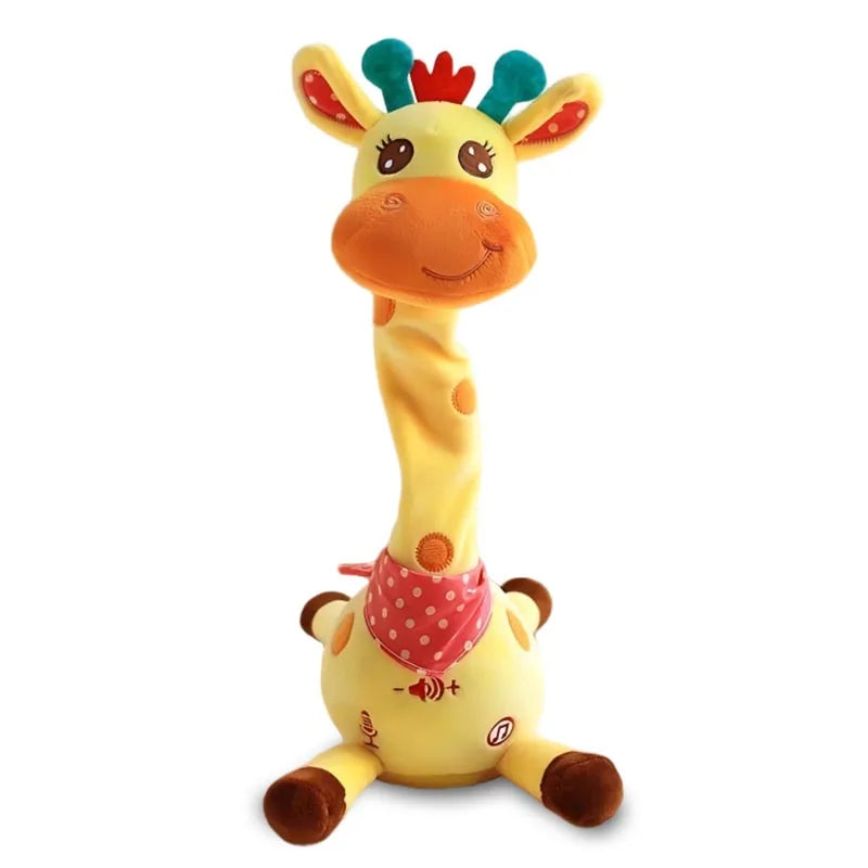 Talking Dancing Giraffe Toy with Songs and Lights