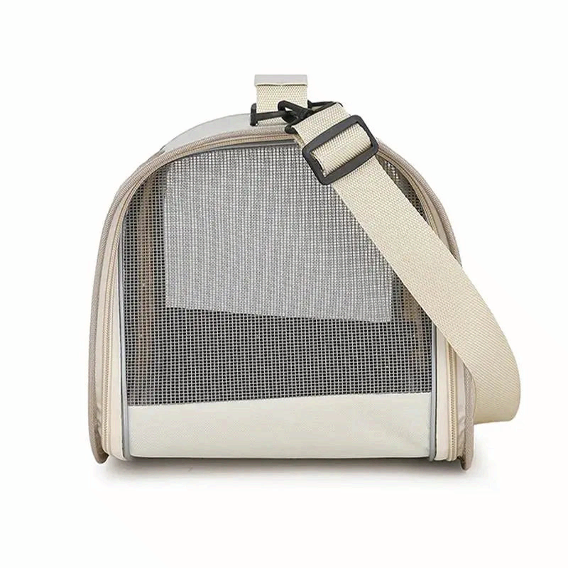Portable Pet Carrier Bag for Small Dogs and Cats Foldable Breathable Shoulder Carrier