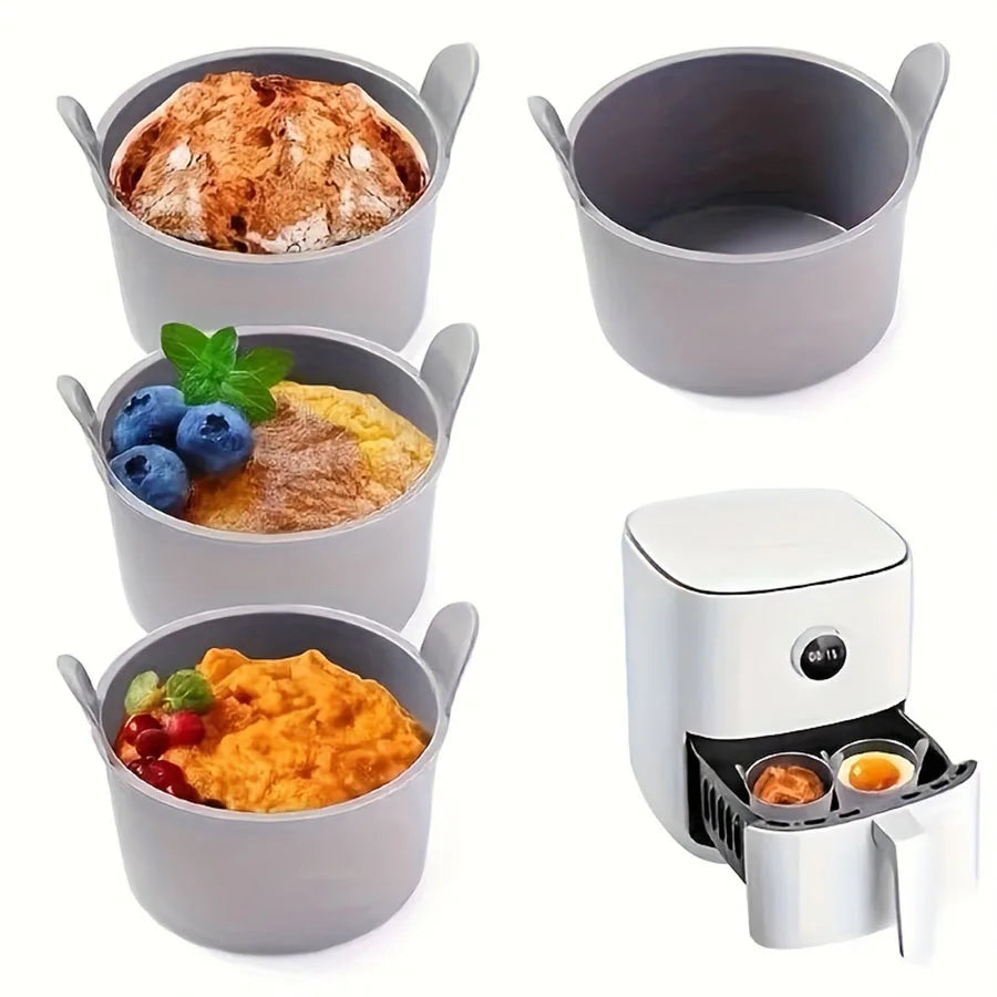 Silicone Egg Poacher Cups for Air Fryer 1pc 4pcs