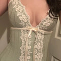 Women Y2K Lace Floral Tank Top V Neck Spaghetti Strap Sleeveless Coquette Bow Vest