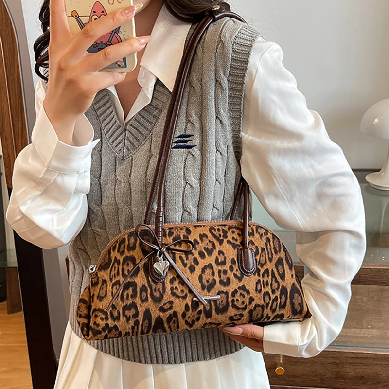 Women Retro Crossbody Handbag Simple Shoulder Bag Casual Fashion Tote Bag