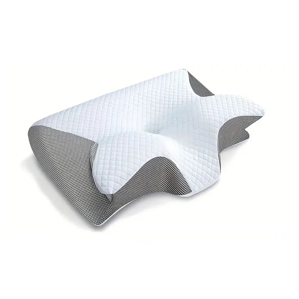 Memory Foam Cervical Pillow 2 in 1 Ergonomic Neck Support Pillow
