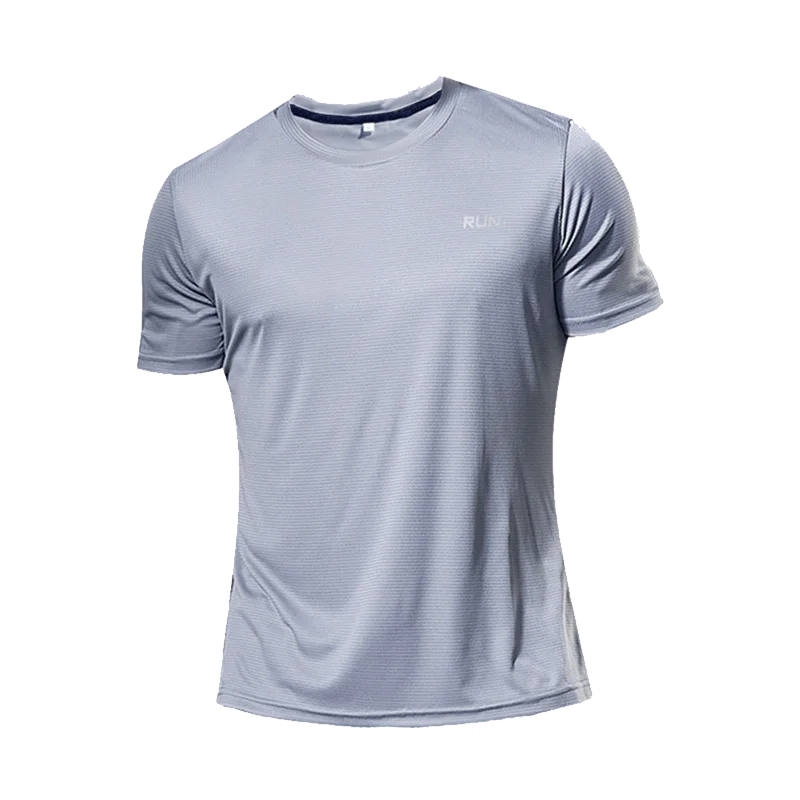 Men Multicolor Sport T Shirt Quick Dry Gym Running Fitness Jersey