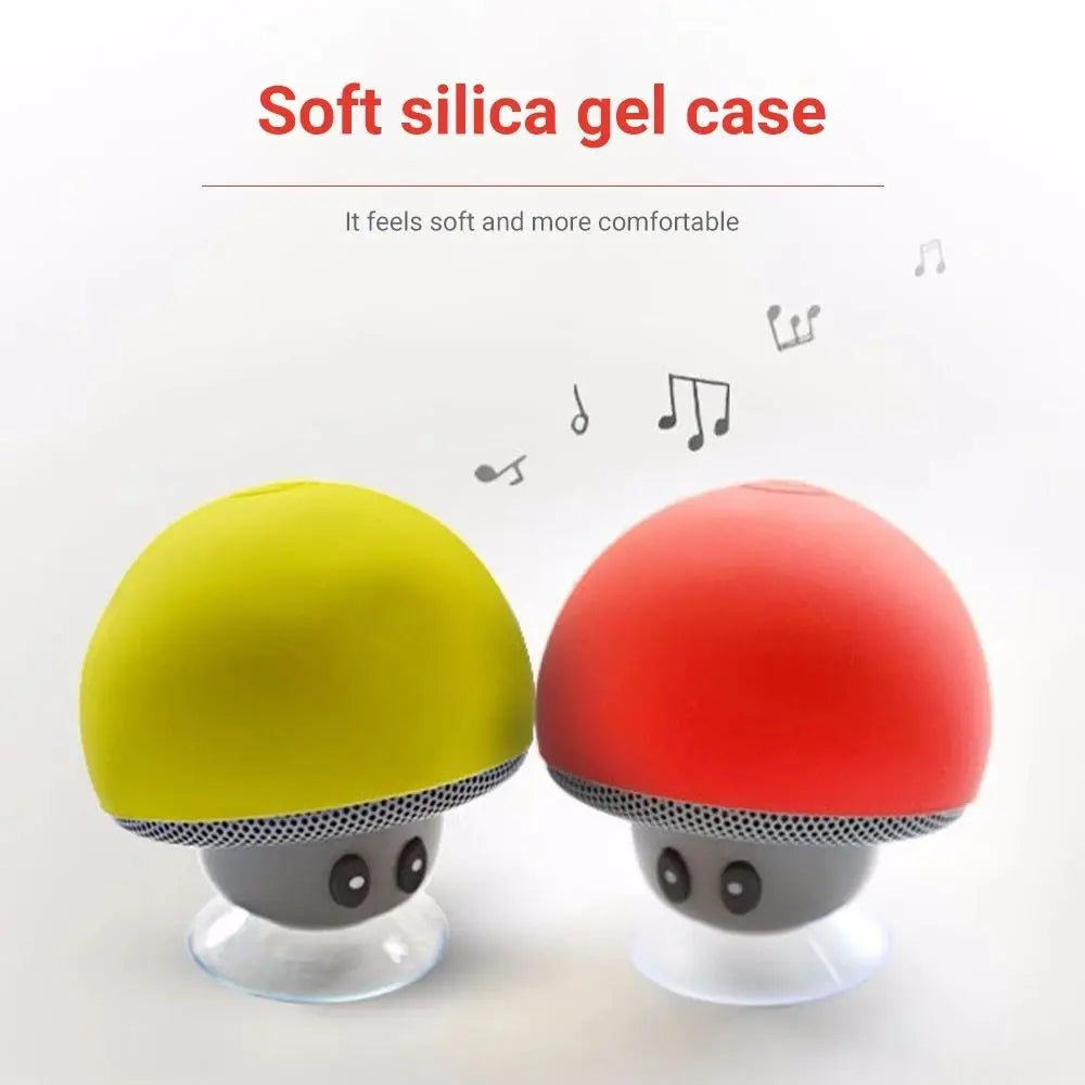 Portable Wireless Bluetooth Speaker with Suction Cup Subwoofer