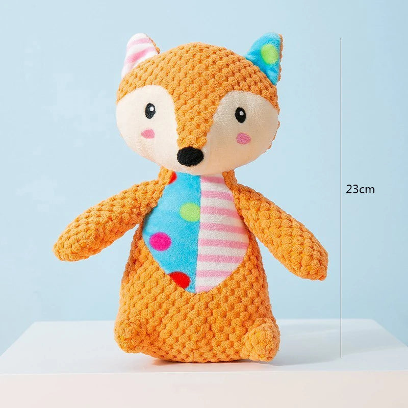 Interactive Squeaky Plush Chew Toy for Dogs and Cats