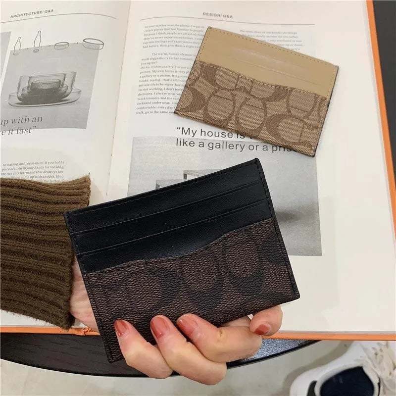 Women PU Leather Wallet Multi Function Card Holder Small Coin Purse