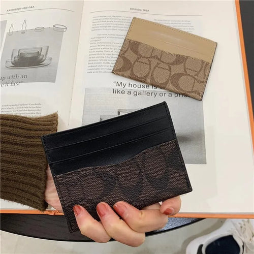 Women PU Leather Wallet Multi Function Card Holder Small Coin Purse
