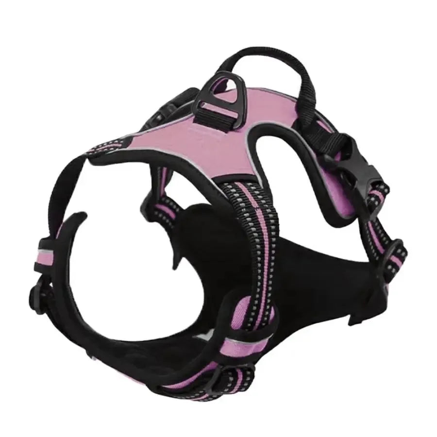 Dog Collar Harness Vest Leash Set for Small Medium Dogs