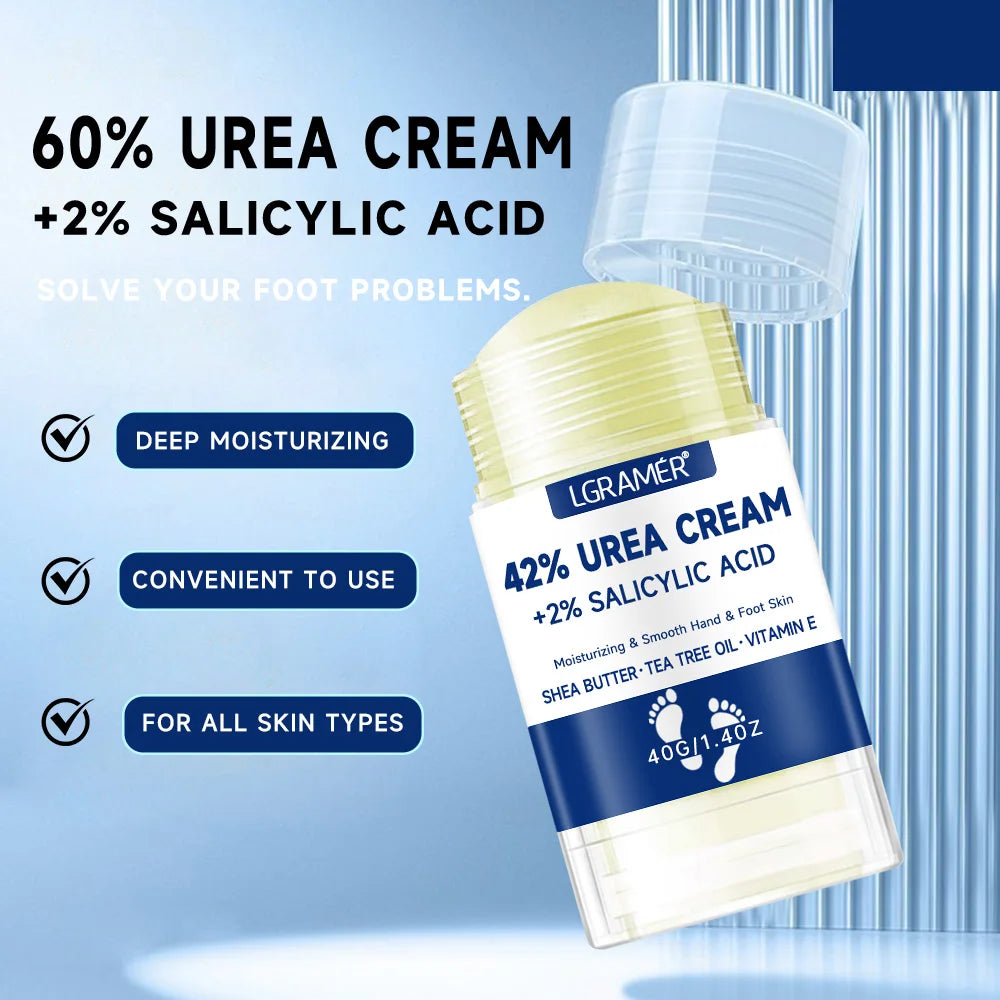 Urea 42% Salicylic Acid 2% Intensive Moisturizing Foot & Hand Cream Hydrating Care