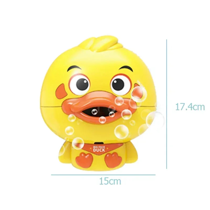 Bubble Duck Baby Bath Toy for Toddlers and Kids