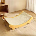 Wooden Cat Scratching Pad Bed Multifunction Wear Resistant Scratch Board for Cats