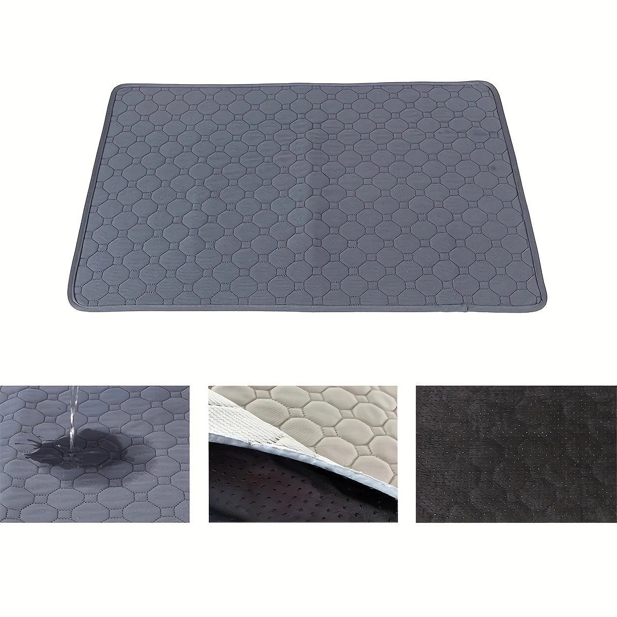 Washable Dog Pee Pad Waterproof Reusable Training Mat