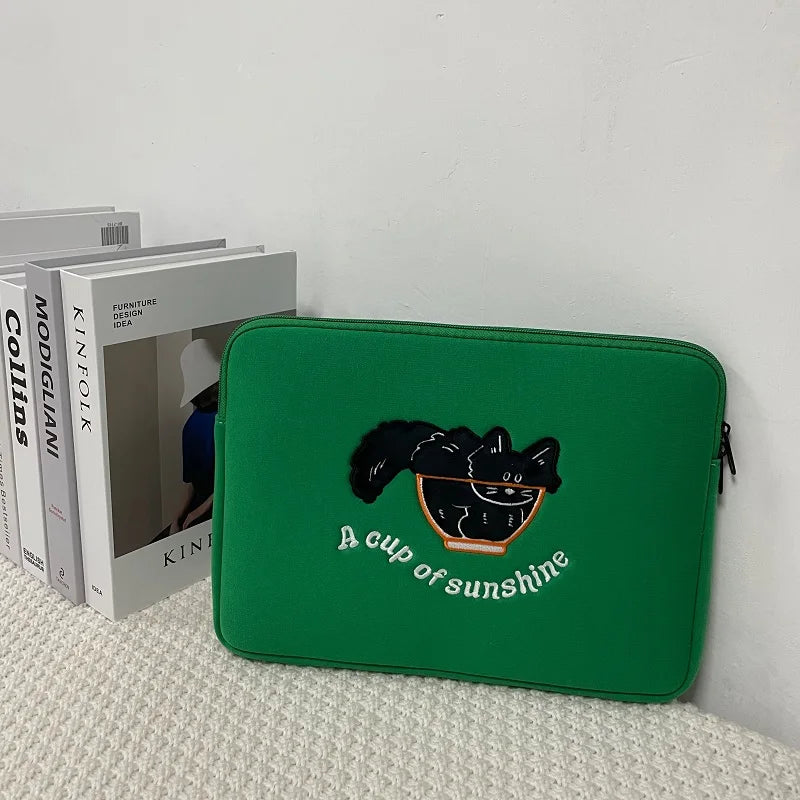 Cute Laptop Sleeve Case 13-16 Inch MacBook Air Pro Shockproof Protective Bag