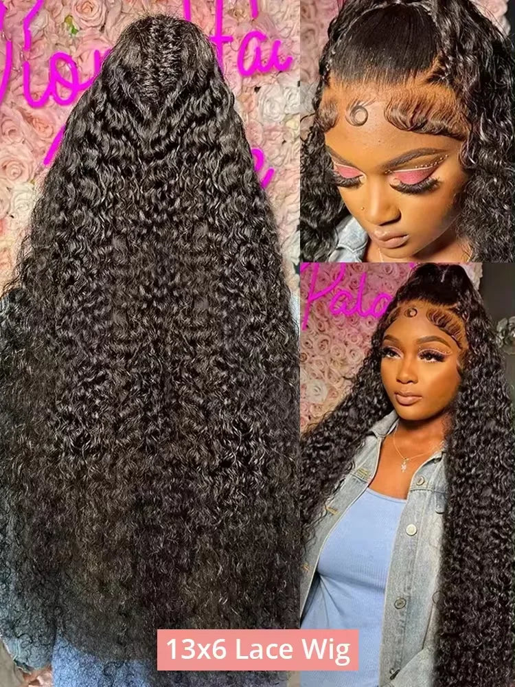Deep Wave 5x5 Closure Wig – HD Lace Curly Human Hair Wig (Beginner Friendly)