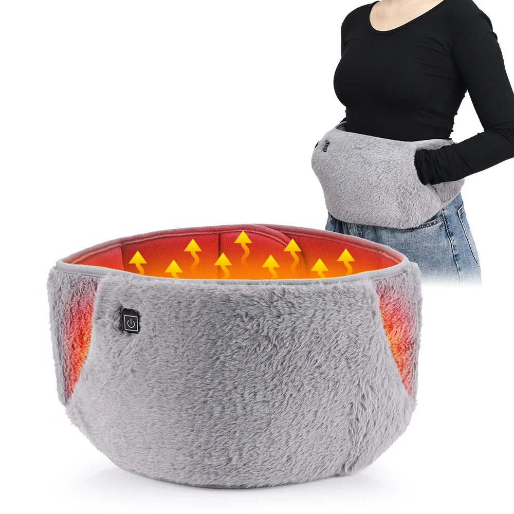 Electric Graphene Heating Pad USB Rechargeable Waist and Abdominal Warmer Belt