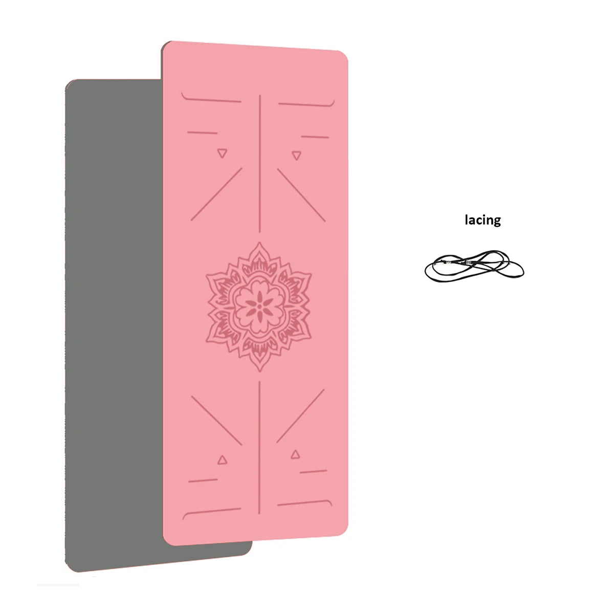 Eco Friendly Anti Slip Yoga Mat Pilates Fitness Exercise Mat