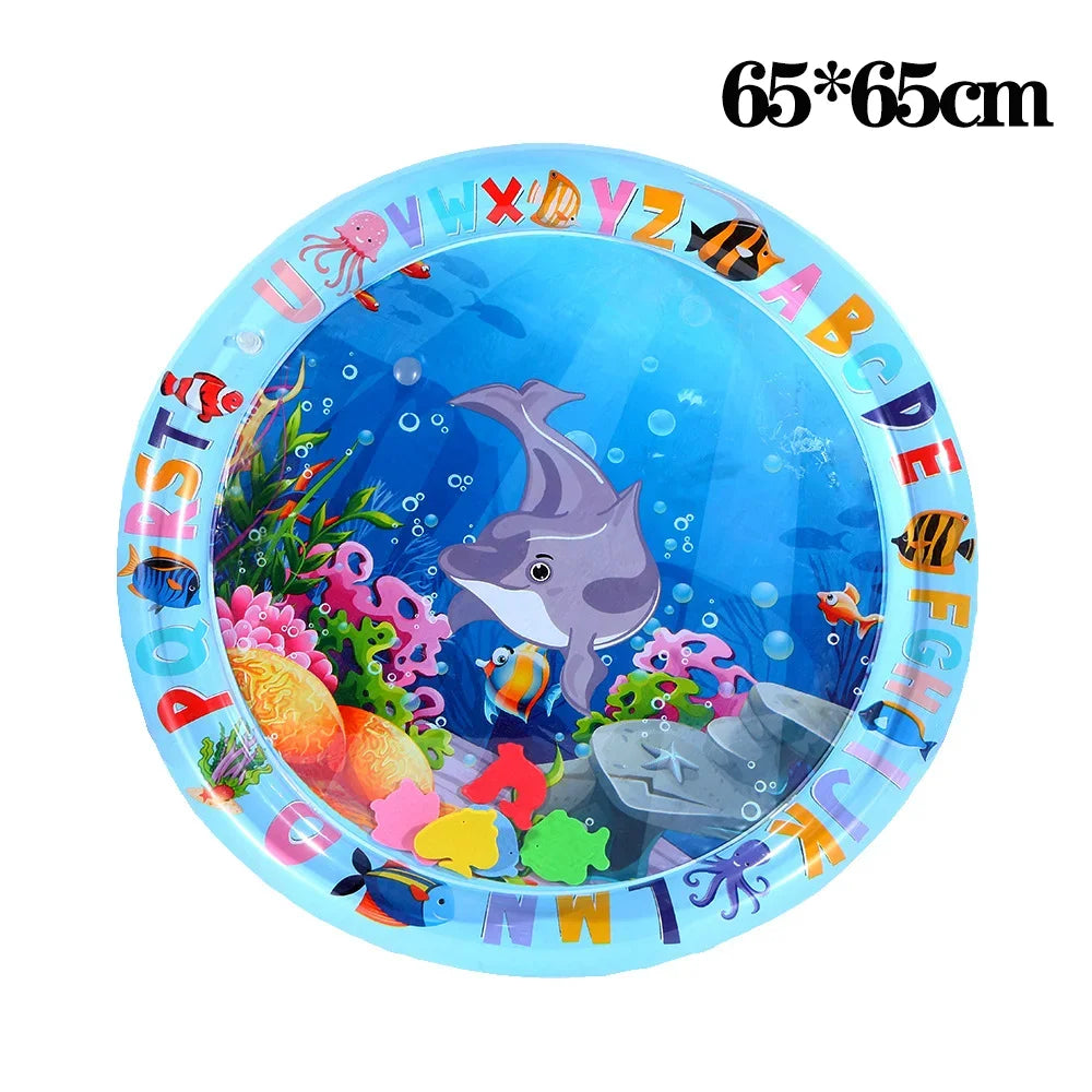 Cat Water Sensory Play Mat – Inflatable Fish Play Pad for Interactive Indoor Fun