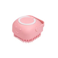 Dog Bath Brush with Shampoo Dispenser – Easy Pet Cleaning Tool
