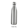 Stainless Steel Water Bottle 500ml–1000ml – Insulated Leakproof Thermo Bottle for Travel, Gym & Outdoor