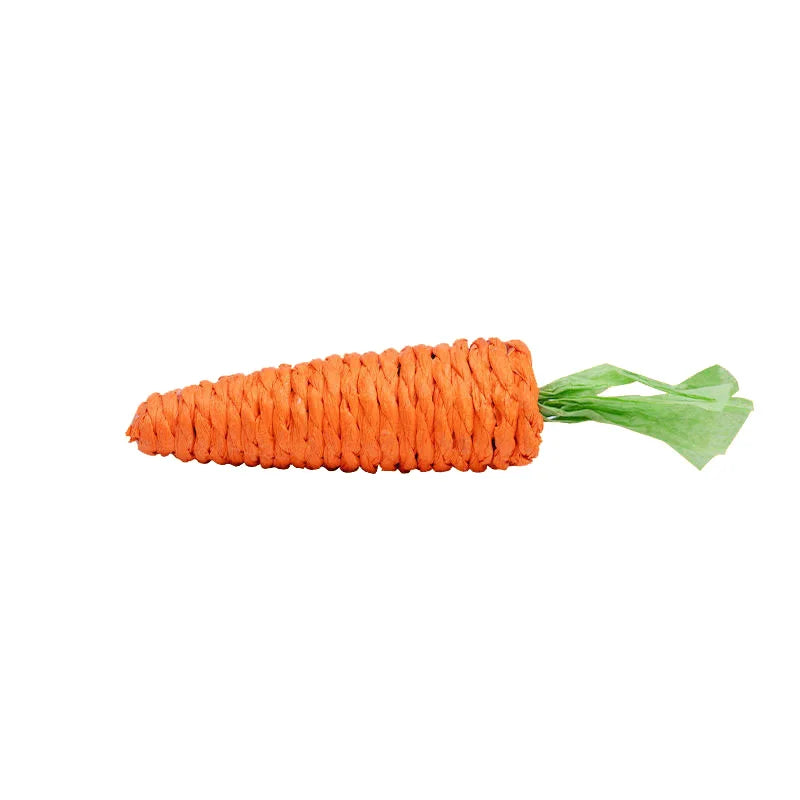 Interactive Carrot Cat Toy Sound Chew Teething Stick