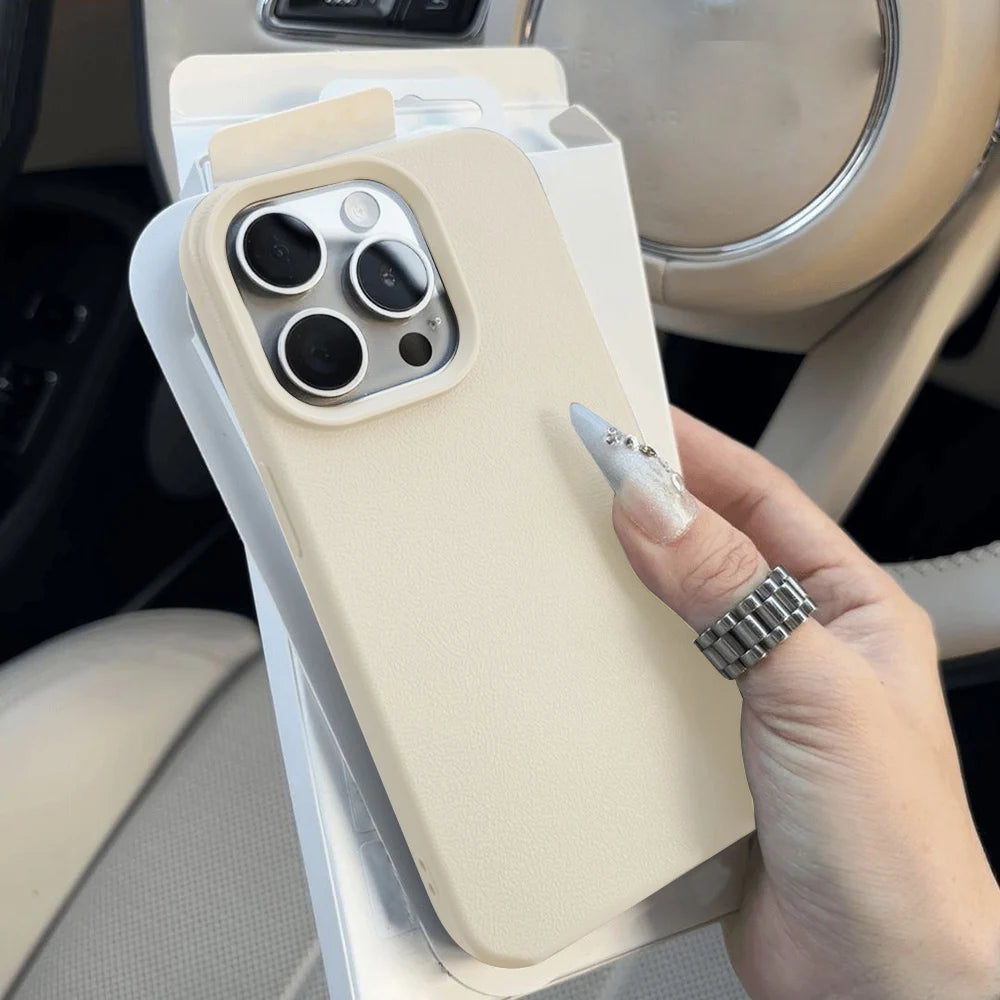 Leather iPhone Case