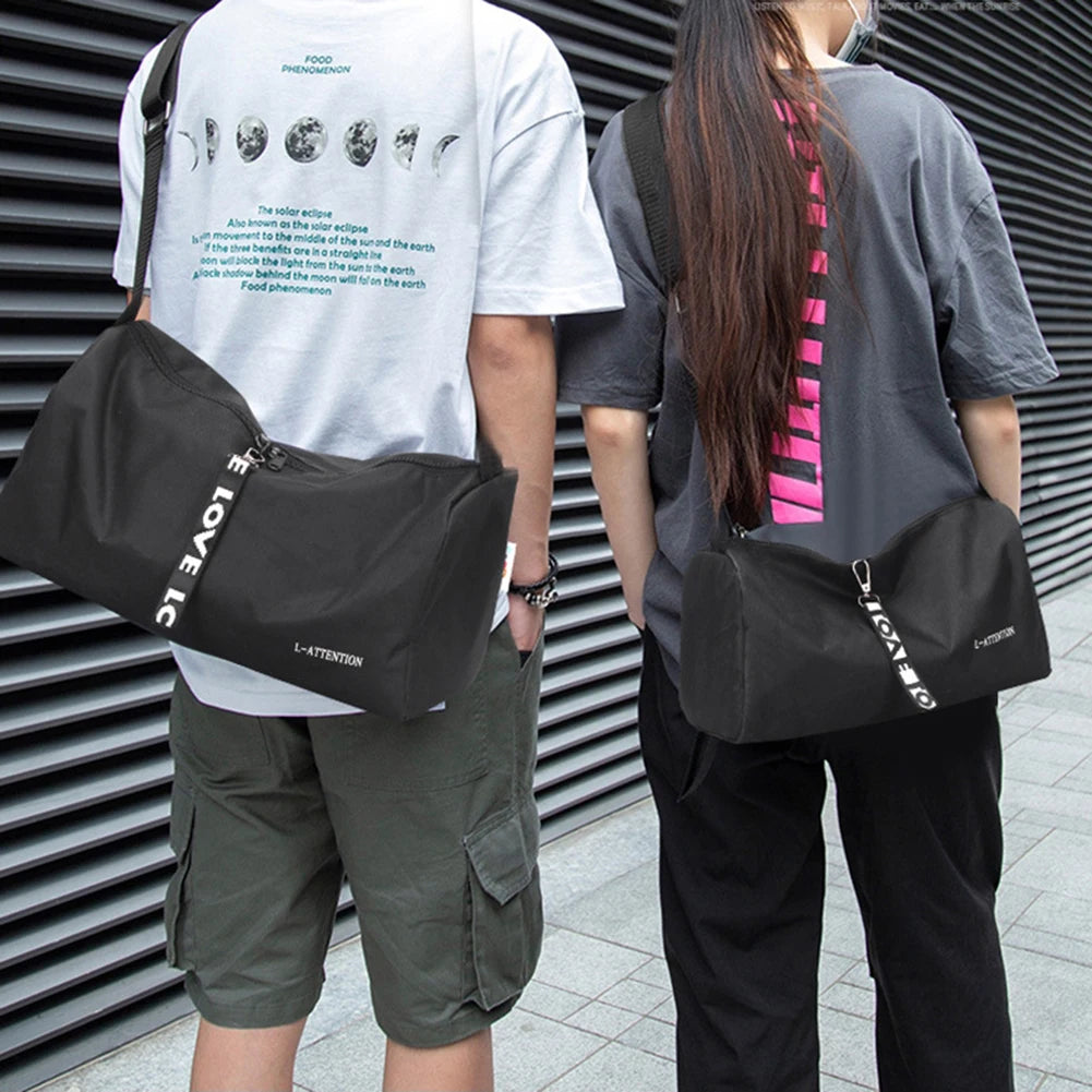 Waterproof Gym Bag Large Capacity Shoes Compartment Sports Backpack Travel Fitness Bag