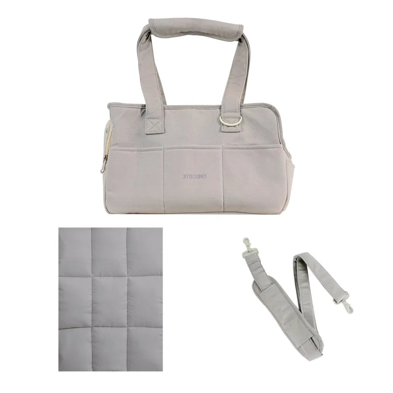 Portable Dog Carrier Shoulder Bag for Small Dogs and Cats Travel Handbag
