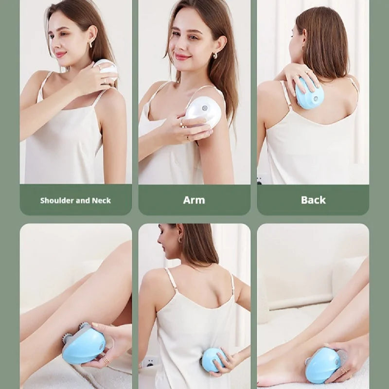 Waterproof Electric Scalp Massager Portable Head Massage Tool