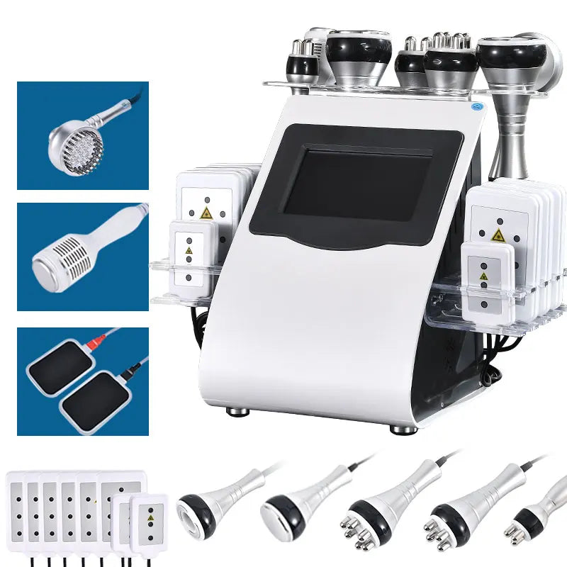 9 in 1 Cavitation Machine Ultrasonic RF Vacuum Slimming Body Sculpting Fat Reduction Beauty Device