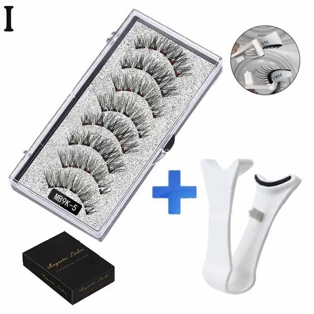 Magnetic Lashes – No Glue Easy Apply Eyelashes Kit