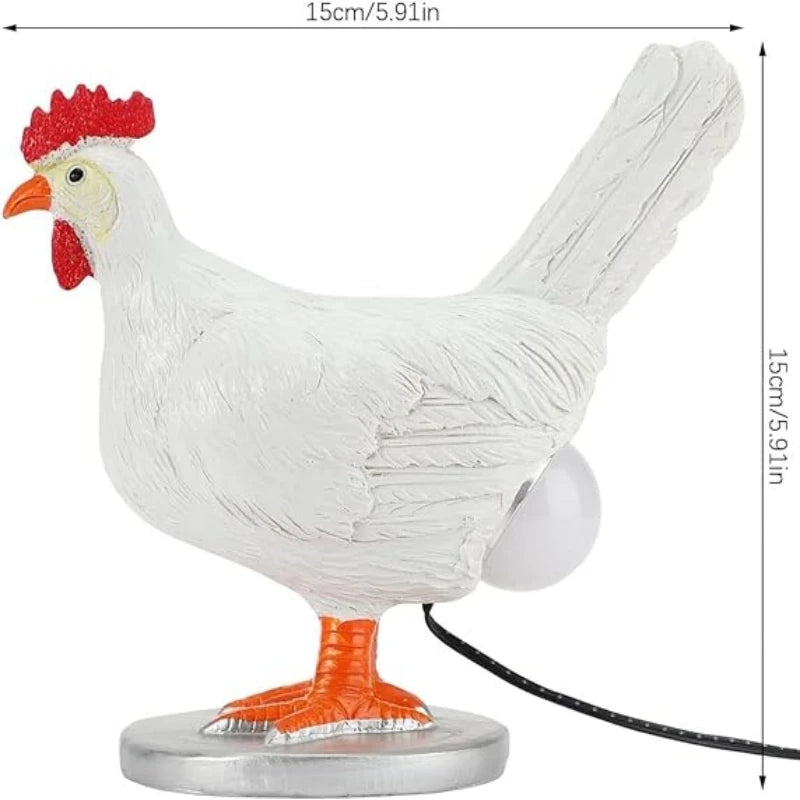 Funny Chicken Animal Easter Night Light Cartoon Chick Decorative Lamp Home Party Ornament Night Light