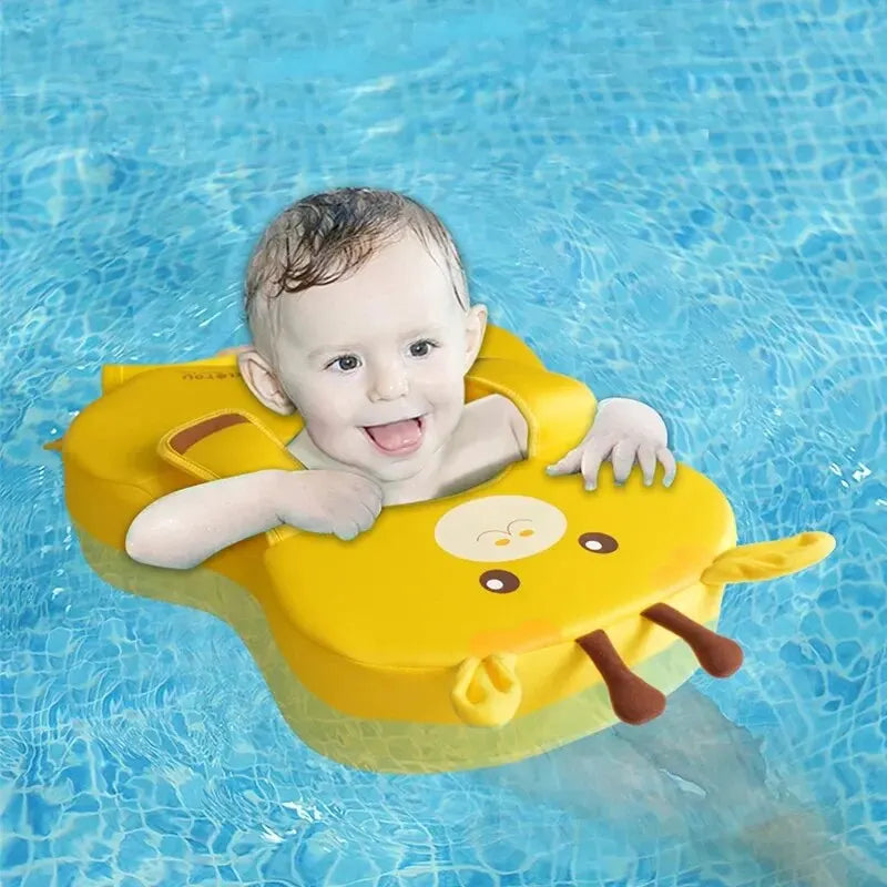 Baby Non Inflatable Swim Float Ring for Infants 6-36 Months
