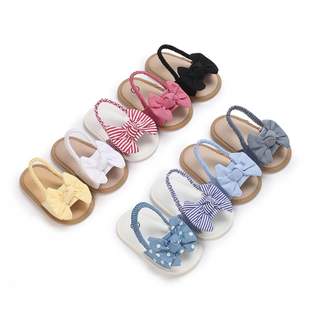Baby Girls Flower Sandals Soft Sole Non Slip First Walker Shoes