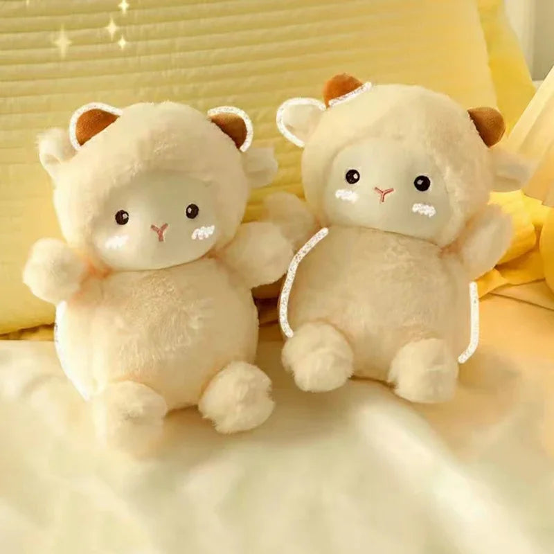 Cute Sheep Plush Doll Soft Stuffed Animal Pillow Toy for Kids Gift