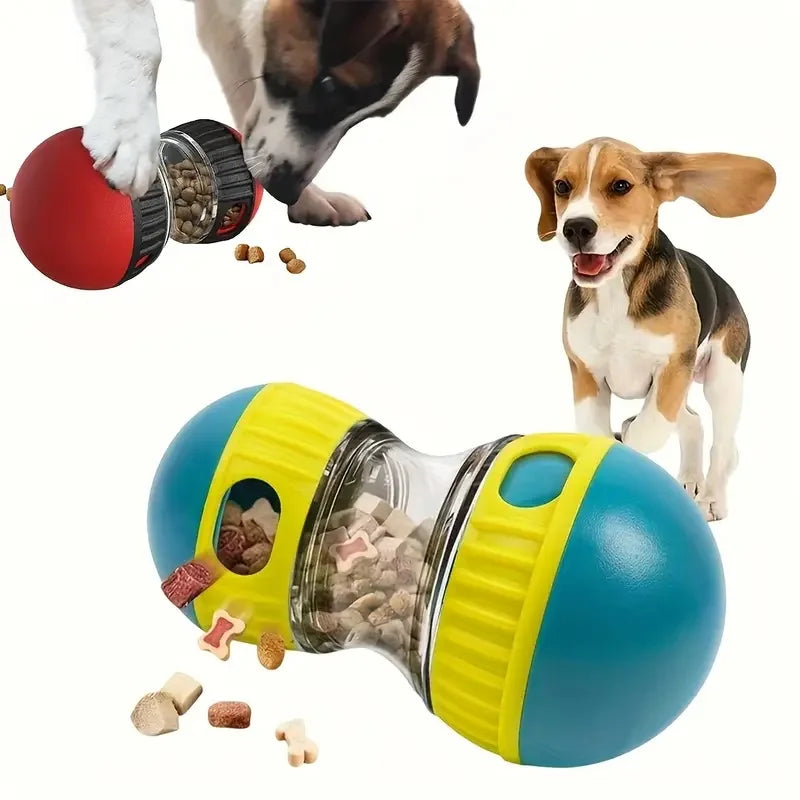 Interactive Dog Treat Dispenser Slow Feeder Toy