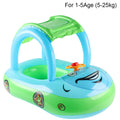 Kids Car Shape Swim Float Baby Swimming Ring Pool Float Toddler Beach Toy